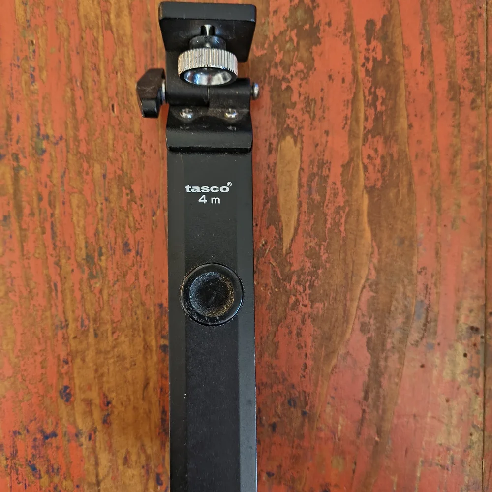 Black TASCO 4m Mono Tripod up to 6.75 In Tall